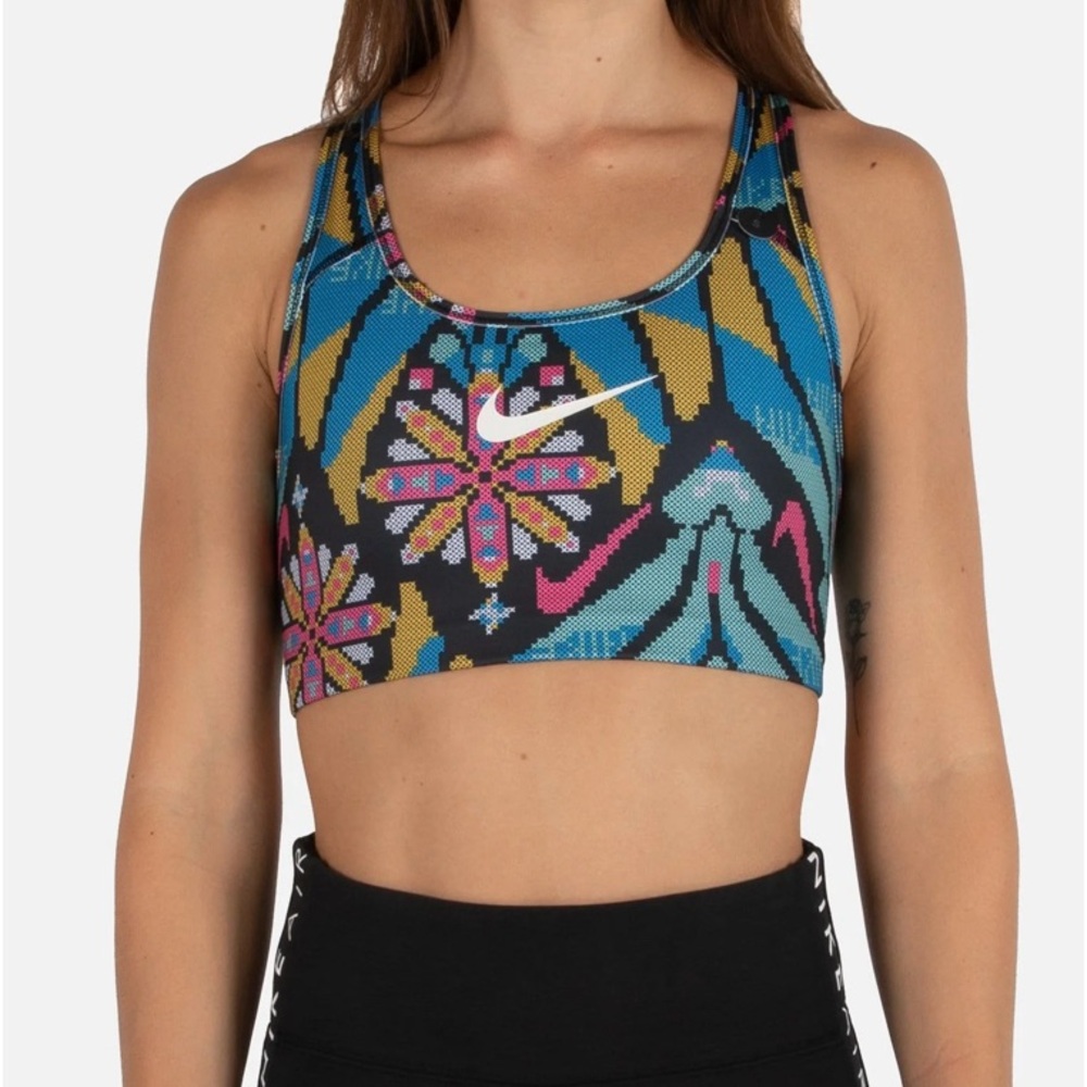 Nike multi color sports bra